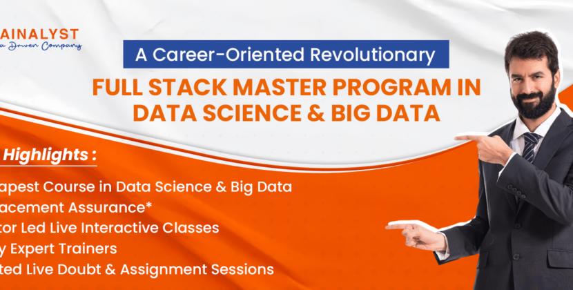 Elevate Your Tech Career with Brainalyst’s Full Stack Master Program in Data Science and Big Data
