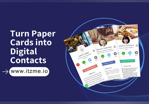 Revolutionize your networking with Itzme – the ultimate digital business card solution
