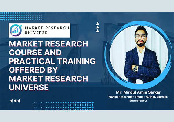 Market Research Course and Practical Training offered by India’s Youngest Market Research Trainer Mirdul Amin Sarkar