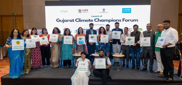 The ‘Gujarat Climate Champions Forum’ launched at the First Ever Climate Action Summit