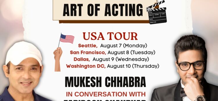 Mukesh Chhabra to REVEAL the process of casting in biggest Bollywood films and shows in USA Tour with Faridoon Shahryar