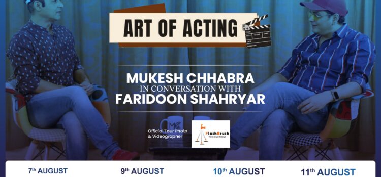 Mukesh Chhabra to converse with popular journalist Faridoon Shahryar, undertake a 4-city ‘Art Of Acting’ tour in the USA