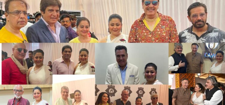 Social Entrepreneur Eram Faridi shines at CINTAA Tower launch