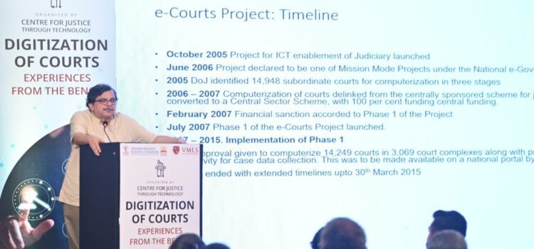 Vinayaka Mission’s Law School proudly hosted the 1st Lecture of the Center for Justice through Technology’s (CJT)