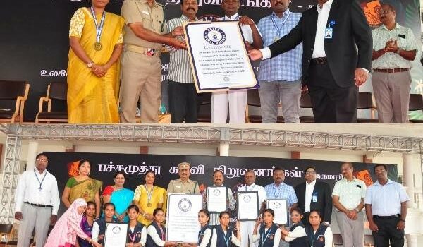 Chandrayaan-Inspired Seed Ball Mosaic: Pachaimuthu Group of Institutions’ Global Feat