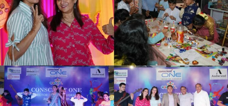 Diwali Carnival 109 was organized for  3 days 3rd ,4 th & 5 th nov 2023 at Conscient One Mall Gurgaon by Aasherwad Consultants