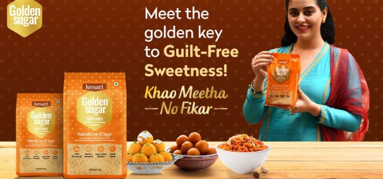 Kesari Golden Sugar unlocks a sweet secret, promoting a healthier life with #KhaoMeethaNoFikar