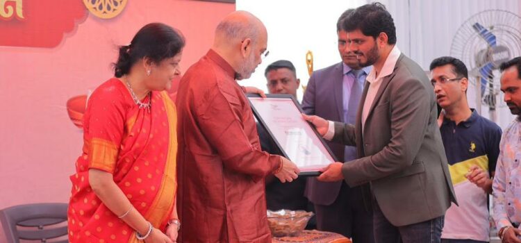 KEYBLOCKS STRATEGY CONSULTING FOUNDER MOHAN BABU MEETS THE HONORABLE MINISTER OF HOME AFFAIRS AMIT SHAH