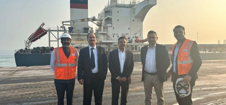 “Indian Potash Limited Marks Historic Milestone with Arrival of MV Patricia Oldendroff, India’s Largest-Ever Fertilizer Vessel”