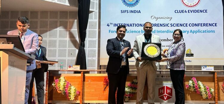 Renowned Digital Forensics Expert Receives Lifetime Achievement Award at International Conference  