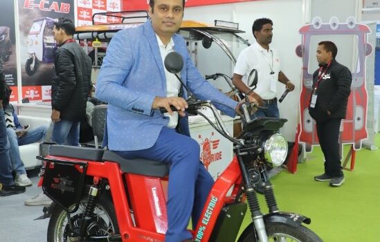 Plug N Ride Motors Pvt Ltd unveils Innovative Electric Two-Wheeler, “LoadRunner,” at EV Expo