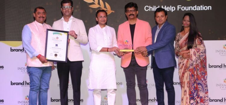 Child Help Foundation(CHF) won ‘The Most Impactful NGO of the Year Award 2023’