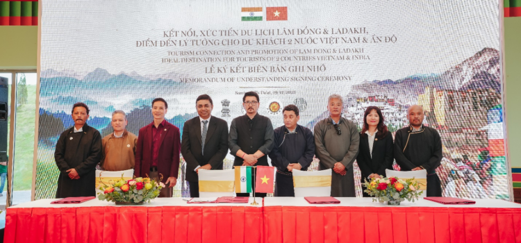 Historic cultural exchange and tourism collaboration launched between Vietnam’s Lam Dong and India’s Leh Ladakh