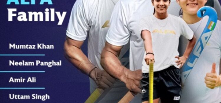Alfa Hockey signs the next gen hockey players like Mumtaz Khan, Uttam Singh, Tahir Ali, Mahima Tete, Neelam Nagpal and more