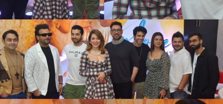 Arlin Maitra, Sharad Malhotra, Altamash Faridi at Omcar Records’ Love and Latte singles launch