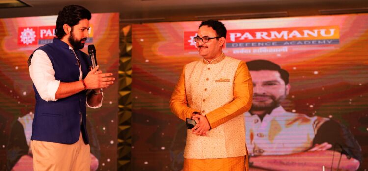“Bollywood super star Aftab Shivdasani graces Parmanu Defence Academy’s annual function”