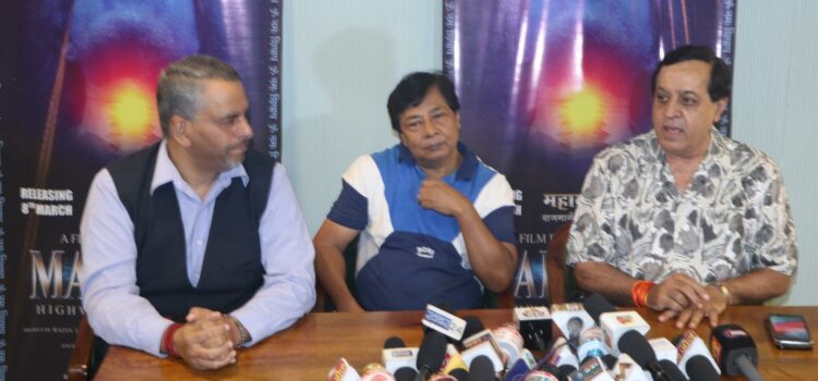  Press Conference held In Mumbai Of Film “MAHAYOGI Highway 1 to Oneness,” A Film By Rajan Luthra All India Distributor Rakesh Sabharwal of Prince movies.