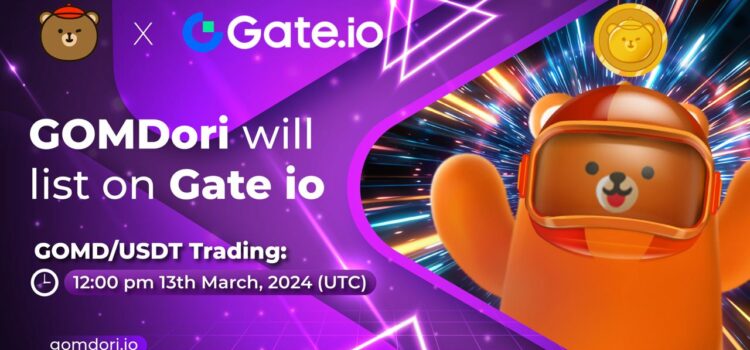  GOMDori Token Set to Make Waves with Listing on Gate.io, Transforming Southeast Asian Web3 Commerce.