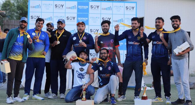 Club 125 celebrates the success of a spectacular cricket extravaganza