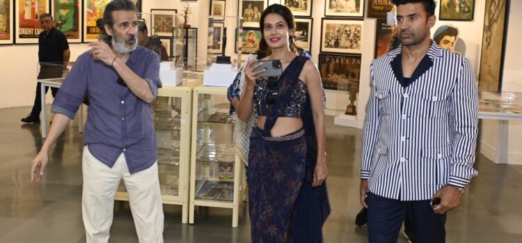 Exploring India’s Cultural Tapestry: Sangram Singh and Payal Rohatgi Marvel at Tuli Research Centre for India Studies’ Exhibition