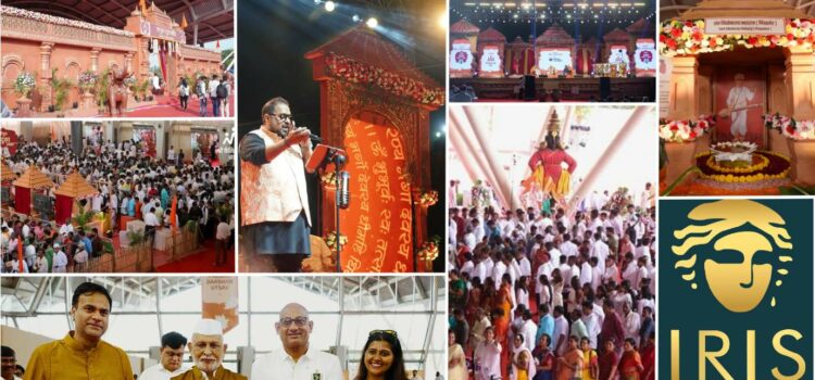 Iris Global Media Shines at Paduka Darshan Utsav 2024, Captivating Devotees’ Hearts