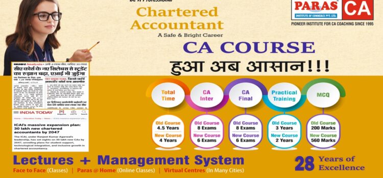 Paras Institute of Commerce Pvt Ltd: Leading the Way in CA Coaching Excellence
