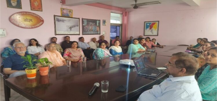 DAV Institute of Management organized a session on Discovery of God through Quantum Physics and Bhagavad Gita