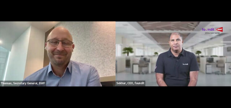 foundit becomes the Official Talent Partner of the Badminton World Federation (BWF)