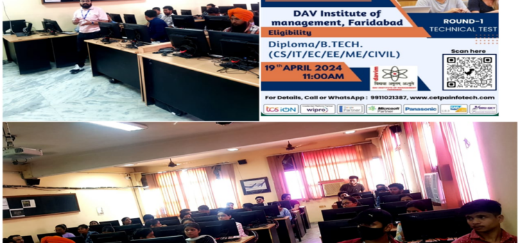 DAVIM, Faridabad collaborate with CETPA Infotech Pvt. Ltd: organizes Internship drive for BCA and MCA Students