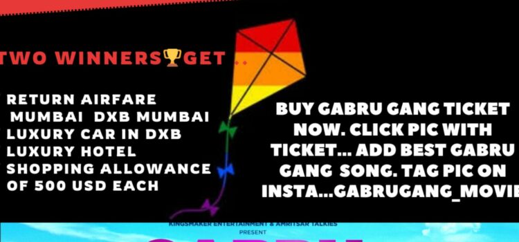 Sameer Khan’s Gabru Gang promises two  viewers an all-expenses paid trip to Dubai!