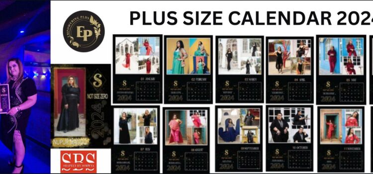 Shapely By Somwya Release Plus Size Calendar For Common Plus Size Women, National And International Influencers.