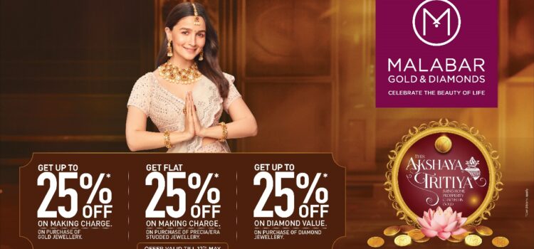 Malabar Gold & Diamonds Rolls Out Akshaya Tritiya Special Jewellery & Offers