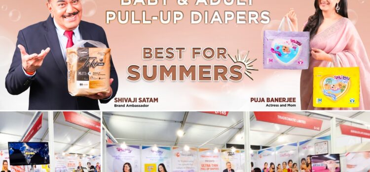 Tradeomatic collaborates with Shivaji Satam & Puja Banerjee, showcasing its international brands TokiBaby and TokiHealth