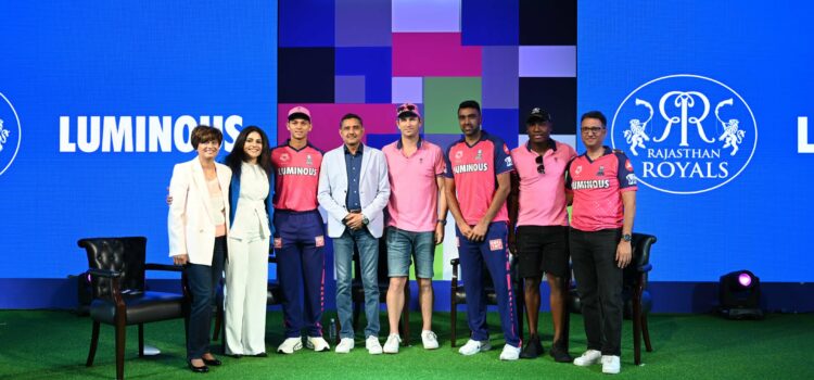 Luminous Power Technologies hosts a meet and greet with Rajasthan Royals’ players in Delhi