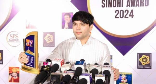 Pawan Sindhi Honored with Global Pride of Sindhi Award 2024 for Outstanding Social Work