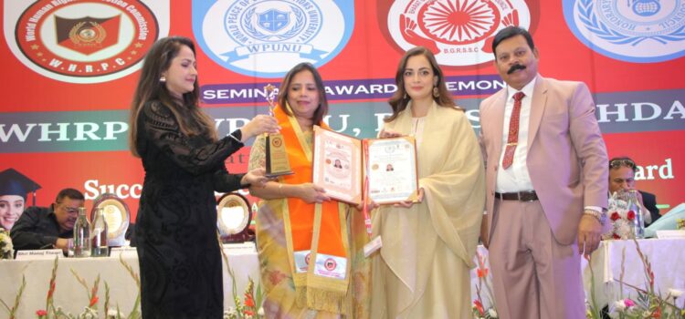 Renowned Psychic Healer Dr. Usha Bhatt Awarded Honorary Doctorate for Pioneering Contributions in Spiritual Healing and Psychic Tarot