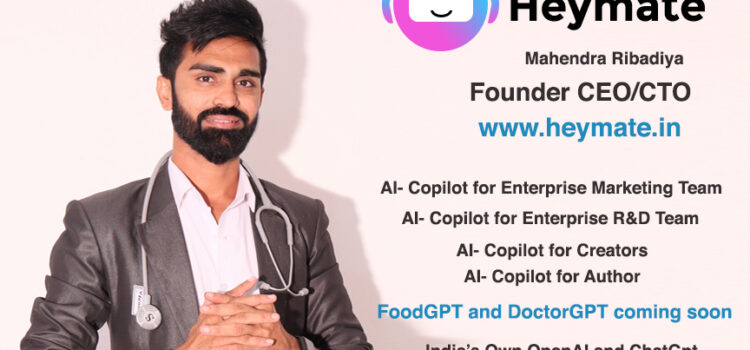 Meet the Mahendra Ribadiya whose AI startup (HeymateAI) is valued at Rs 108 crore