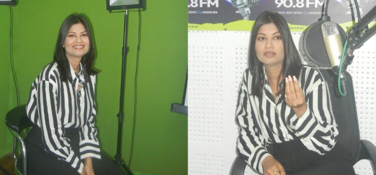 “Life is a Game, Play it Well” – Priti Rai’s Motivating Philosophy at JECRC 90.8 FM.