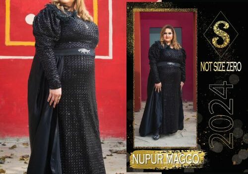 Nupur Maggo Being the face plus size calendar by Shapely By Somwya
