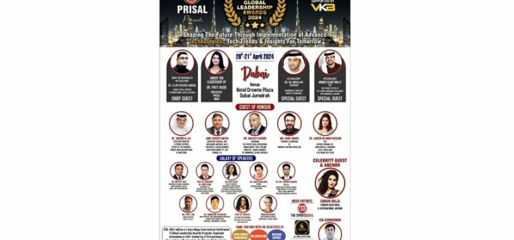 Renowned Industrialist and Philanthropist His Excellency Dr. Vijay Kishore Bansal from Agra has been conferred with an International Human Welfare Award in Dubai by PRISAL