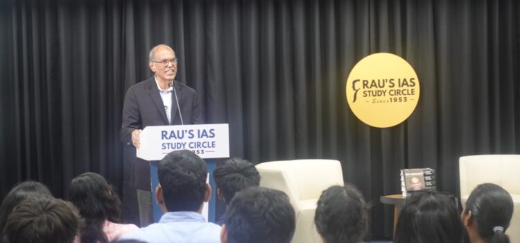 Former RBI Governor Dr. Duvvuri Subbarao Visits Rau’s IAS Study Circle: A Nostalgic Journey Back to His Roots