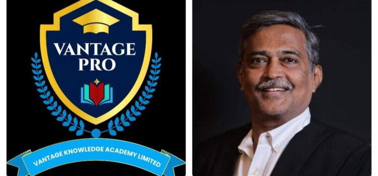 On the auspicious occasion of Guru Purnima, the logo of Edutech Venture Vantage Pro was unveiled