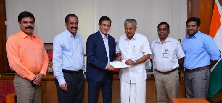 KIMSHEALTH extends support to the victims of the Wayanad Landslide in Kerala