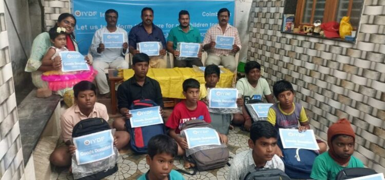 IYDF and Social Enterprises Unite to Aid Underprivileged School Children
