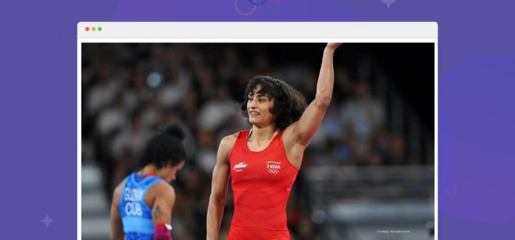 Appy Pie Announces free website, domain, and hosting for one year to celebrate Vinesh Phogat’s win at the 2024 Paris Olympics
