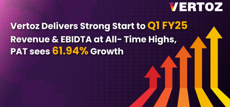 Vertoz Delivers Strong Start to Q1 FY25 Revenue and EBIDTA at All- Time Highs, PAT sees 61.94% Growth