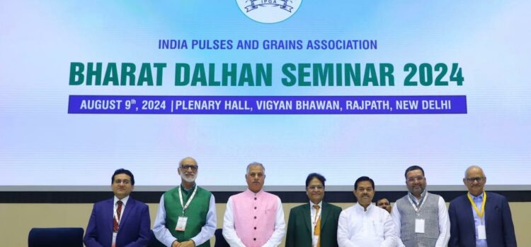India Pulses and Grains Association (IPGA) hosts the first edition of Bharat Dalhan Seminar 2024 focusing on indigenous pulses production and policy reforms