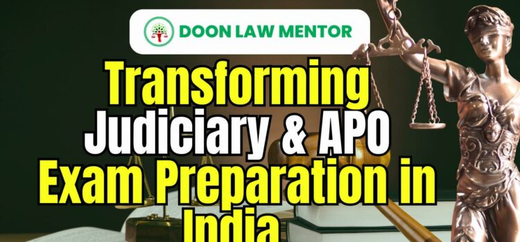 Doon Law Mentor is Empowering Aspiring Judicial Officers and APOs with Unmatched Online Coaching