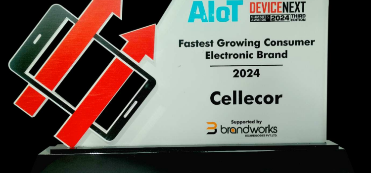 Cellecor Gadgets Limited Honoured as Fastest Growing Consumer Electronics Brand 2024 at 3rd DEVICENEXT SUMMIT & AWARDS