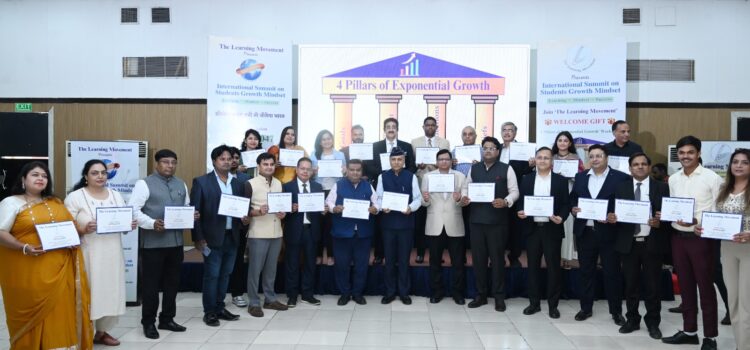Empowering the Future – ‘The Learning Movement’ Hosts Landmark ‘International Summit on Students Growth Mindset’